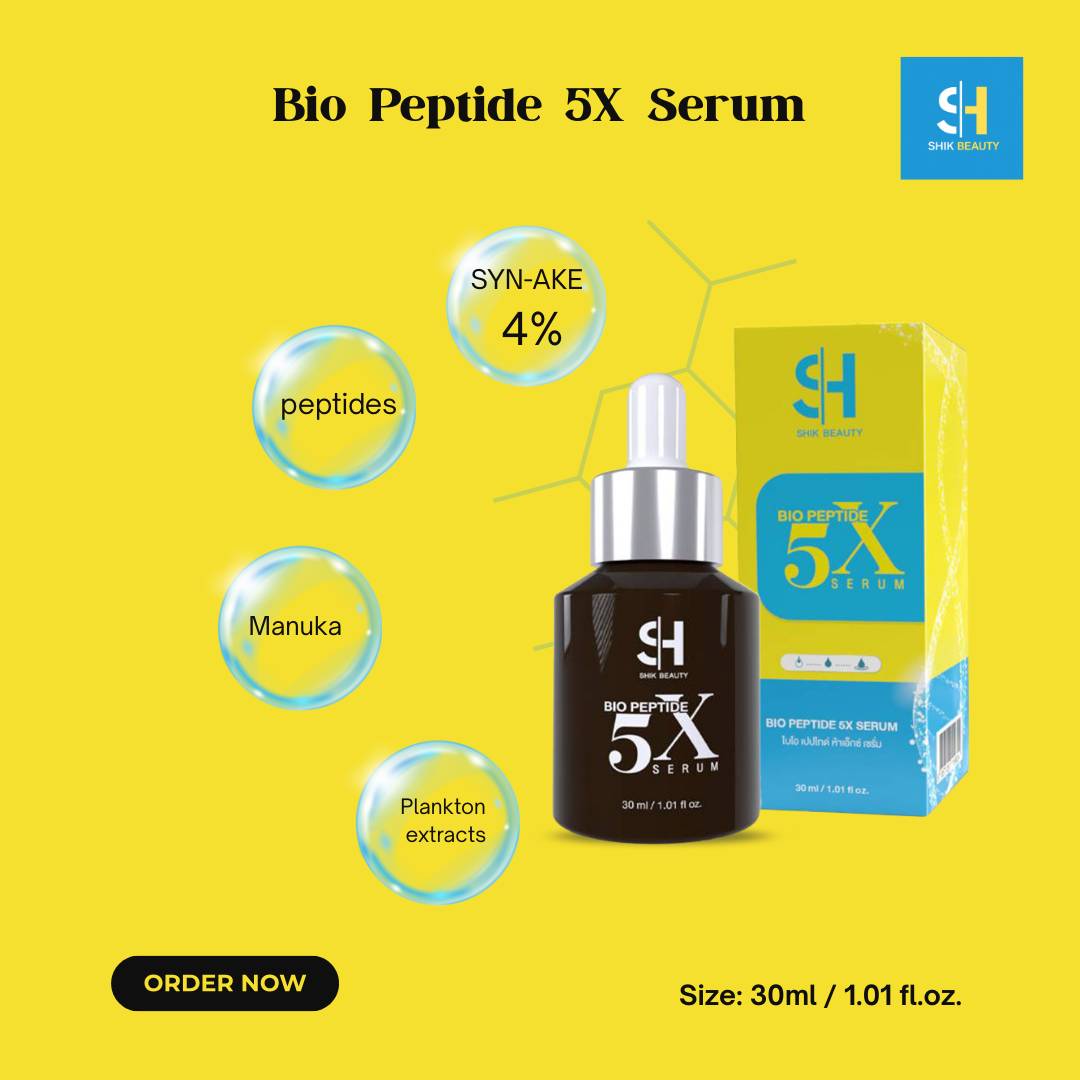 Bio Peptide 5X Serum – Peptide Anti-Aging Serum (30 mL)